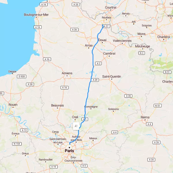 Cartes Autoroutes-A1